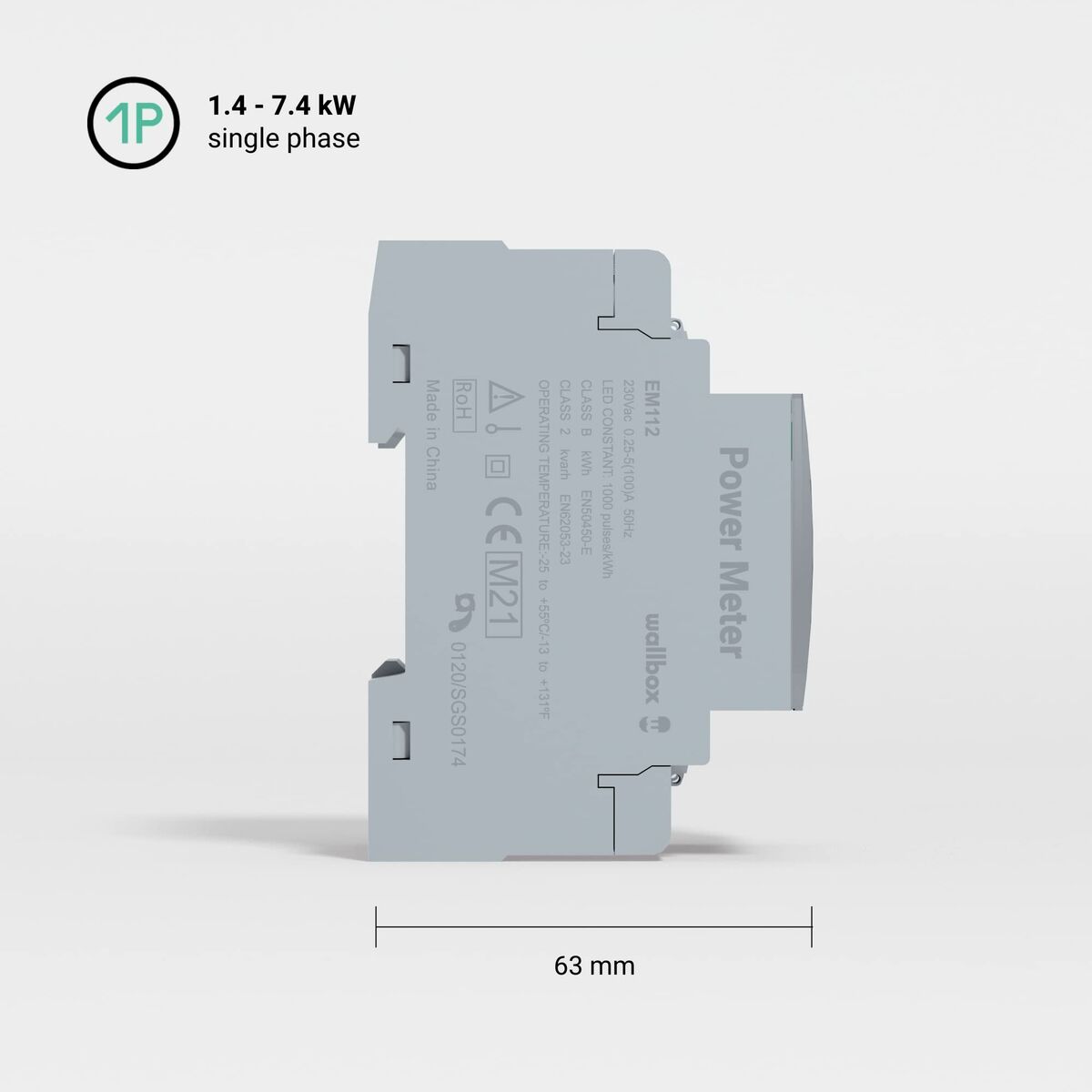 Strømdæmper Power Boost Wallbox 100A/EM112